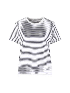 Gestreiftes T-Shirt 'Classic' Weiß