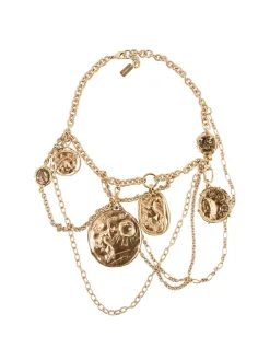 Halskette 'Medals Plastron' Gold