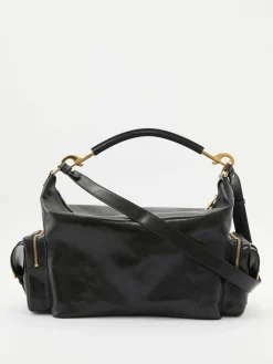 Handtasche 'Camera Large' Schwarz