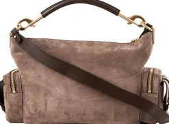Handtasche 'Camera Medium' Dark Taupe