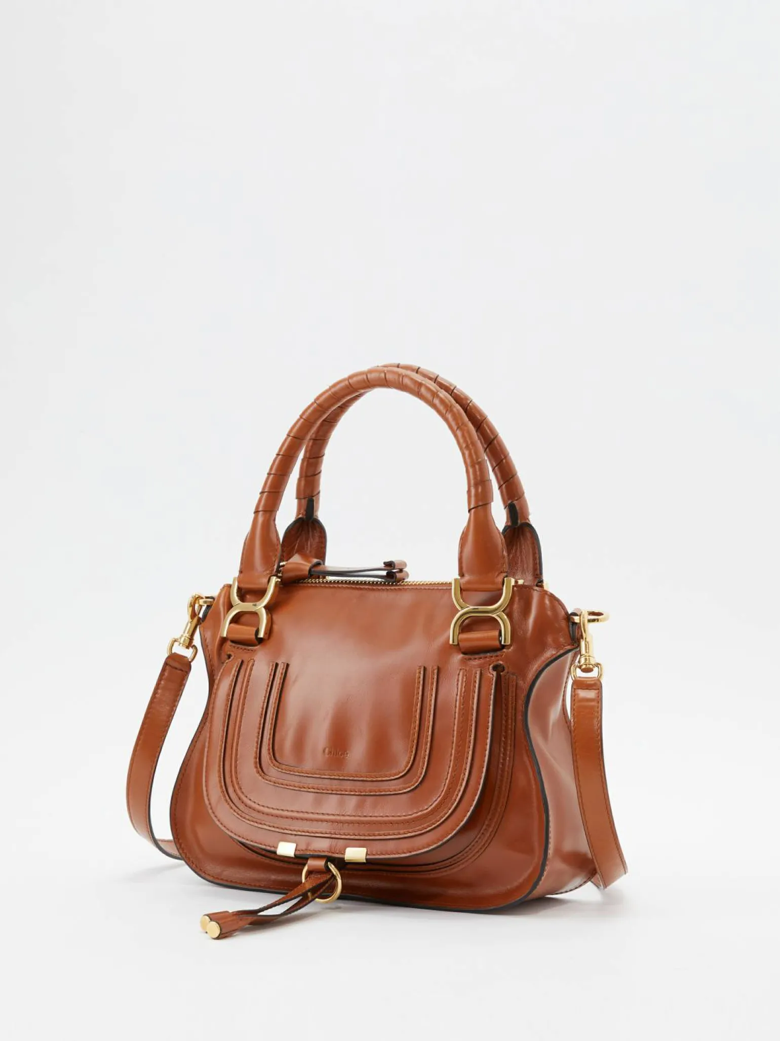 Handtasche 'Marcie Small' Flannel Clay Brown