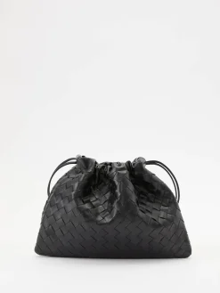 Handtasche 'Medium Dustbag' Schwarz