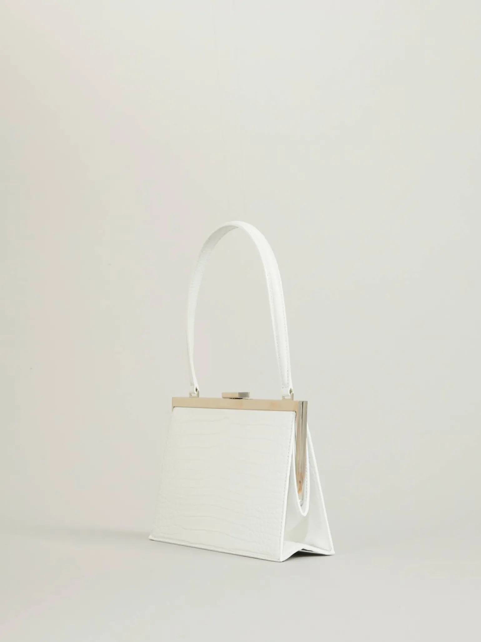 Handtasche 'Mini Lady' Weiß
