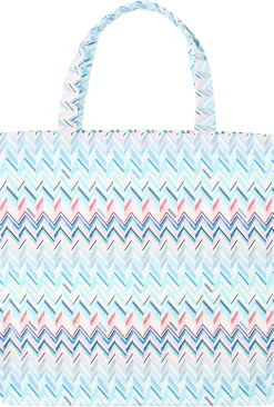 Handtasche mit Chevron-Print Multi