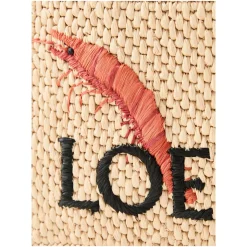 Handtasche Paula’s Ibiza ‘Font Tote Shrimp Mini’ Natural/Orange