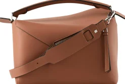 Handtasche 'Puzzle Edge Medium' Tan