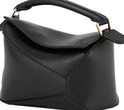 Handtasche 'Puzzle Edge Mini' Schwarz