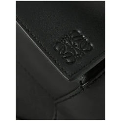 Handtasche 'Puzzle Edge Mini' Schwarz