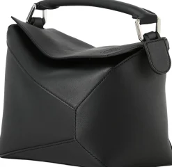 Handtasche 'Puzzle Edge Small' Schwarz