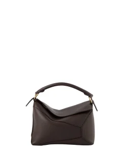 Handtasche 'Puzzle Edge Small' Dark Brownie