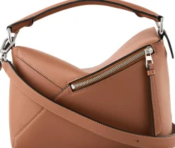 Handtasche 'Puzzle Edge Small' Tan