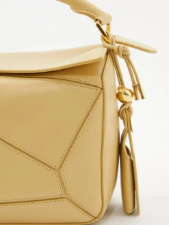 Handtasche 'Puzzle Featherlight' Dark Butter