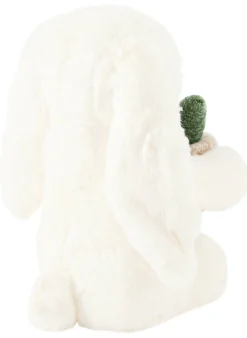 Hase 'Cream Bunny with Plant' Crème
