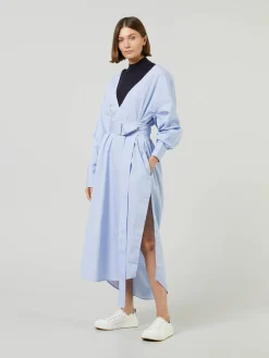 Hemdblusenkleid Blau