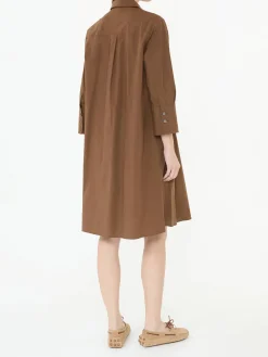 Hemdblusenkleid Braun