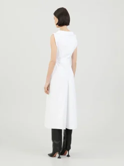Hemdblusenkleid Weiß