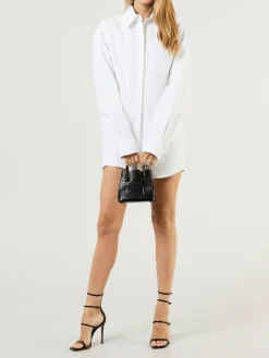 Hemdblusenkleid Weiß