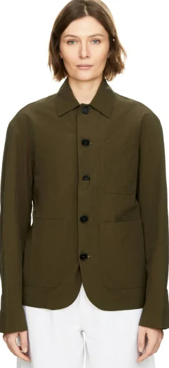 Hemdjacke 'Julian' Olivgrün