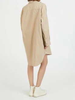 Hemdkleid Beige