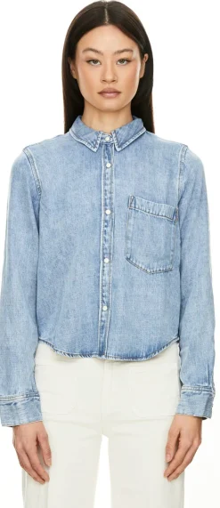 Hemd 'Noa' Mittelblau