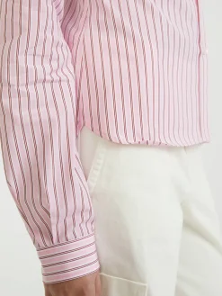 Hemd 'Rylo' Rosé/Weiß