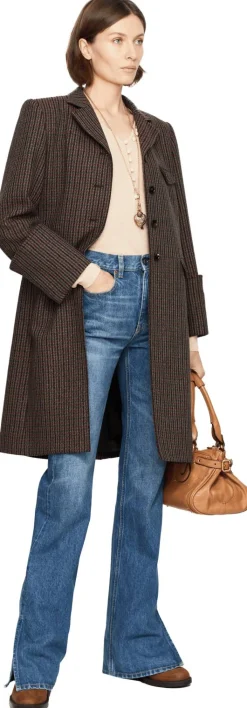 High-Rise Bootcut-Jeans Faded Indigo