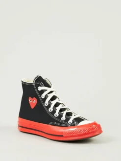 High-Top-Sneaker 'Chuck Taylor '70' Schwarz/Rot