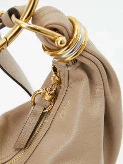Hobo-Tasche 'Bracelet Small' Boyish Brown