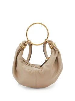 Hobo-Tasche 'Bracelet Small' Boyish Brown