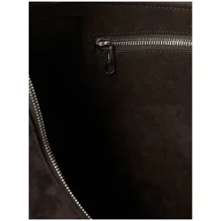Hobo-Tasche mit Gürtel Dunkelbraun