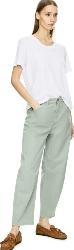 Hose 'Mickie' mit O-Shape Mint