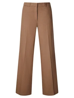 Hose 'Mira' aus Leinen Braun