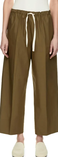 Hose 'The Summer Slack' Khaki