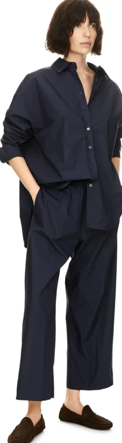Hose 'The Summer Slack' Marineblau