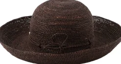 Hut 'Provence' Dunkelbraun