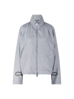 Jacke 'Brice' aus Oxford-Stoff Grau