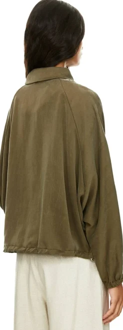 Jacke in Khaki