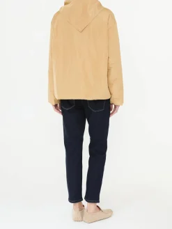Jacke mit abnehmbarem Tuch Gold