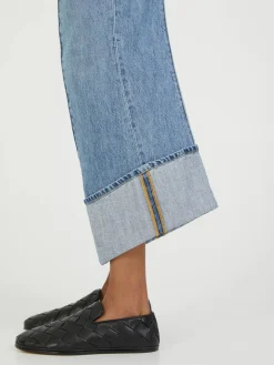 Jeans in Vintage-Indigo Blau