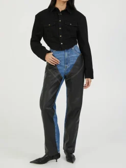 Jeansjacke 'Bianca' Schwarz