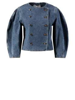Jeansjacke Blau
