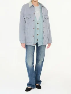 Jeansjacke 'Lacey' Blau