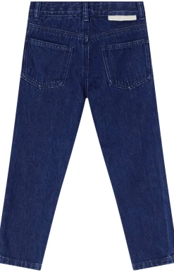 Jeans mit Monster Grafik Dunkelblau