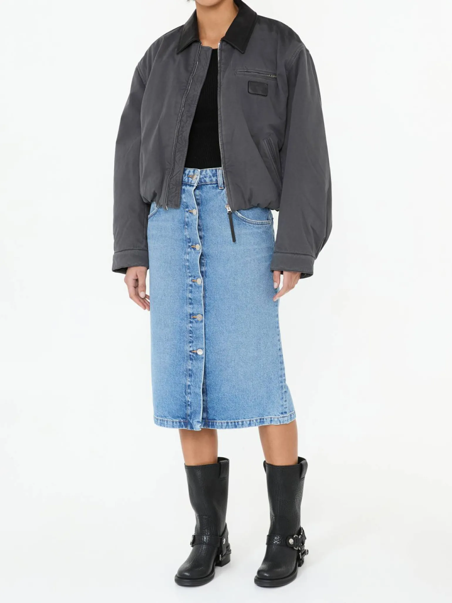 Jeansrock in Blau