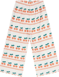 Jogginghose 'Cherry Pattern' Crème