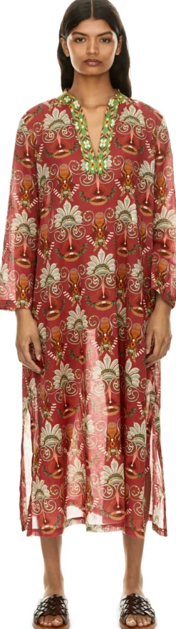 Kaftan 'Giada' Rot