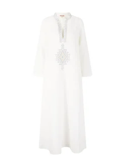 Kaftan 'Jenna' Weiß