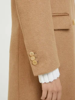 Kamelhaar-Mantel 'The Cindy' Beige