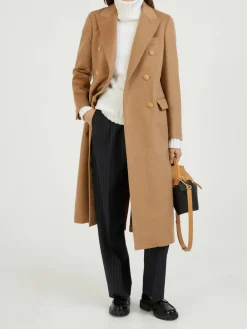 Kamelhaar-Mantel 'The Cindy' Beige