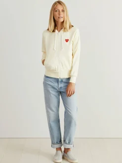 Kapuzenjacke 'Play Zip' Gelb